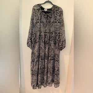 Hayden Los Angeles Paisley print dress 1x